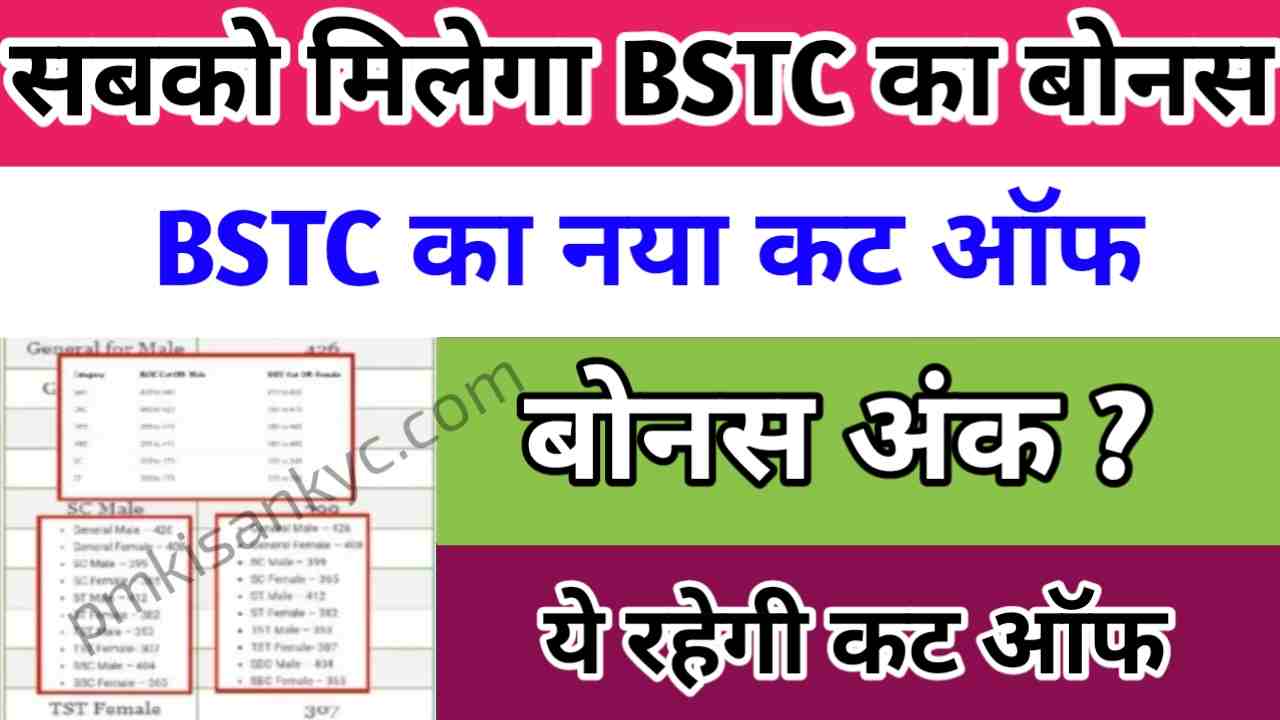 BSTC Result Bonus Marks 2024